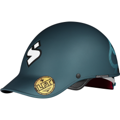 Deep teal sweet strutter baseball cap whitewater helmet