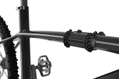 An example of the Thule Carbon Frame Protector in use