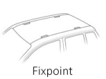 Thule 7107 Fixed Point Evo Foot Pack For Fixing Point Vehciles 