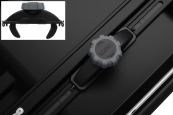 Easy to use PowerClick clamp mounts