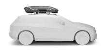 Motion 3 large in Titan Glossy fitted to a car roof