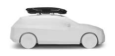 Thule Motion 3 XL Low aerodynamic and stylish dual opening roof box