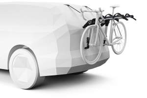 The OutWay Hanging 3 Boot Mounted Bike Carrier from Thule