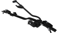The black Thule ProRide 598B roof cycle carrier