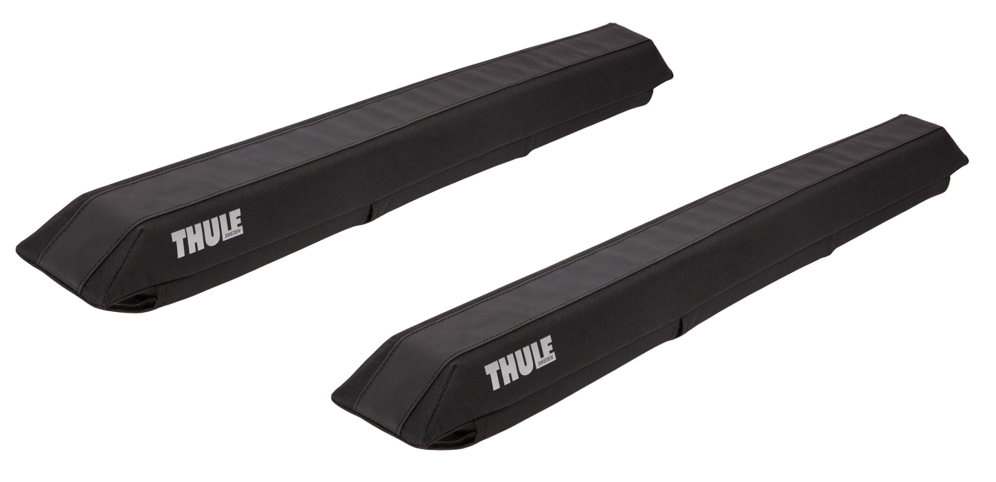 Thule foam Pads for wide roof bars - carry water craft and surfboards securely