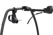 The thule VeloSpace 3 has easy to use bike arm straps