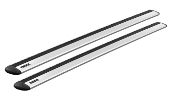 Thule Evo WingBar Aerodynamic Roof Rack Bars Aluminium Silver Available In 5 Sizes   