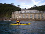 fishing in the sound off the ocean kayak trident 11 angler