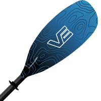VE Fara Glass Kayak Paddle with Carbon Shaft