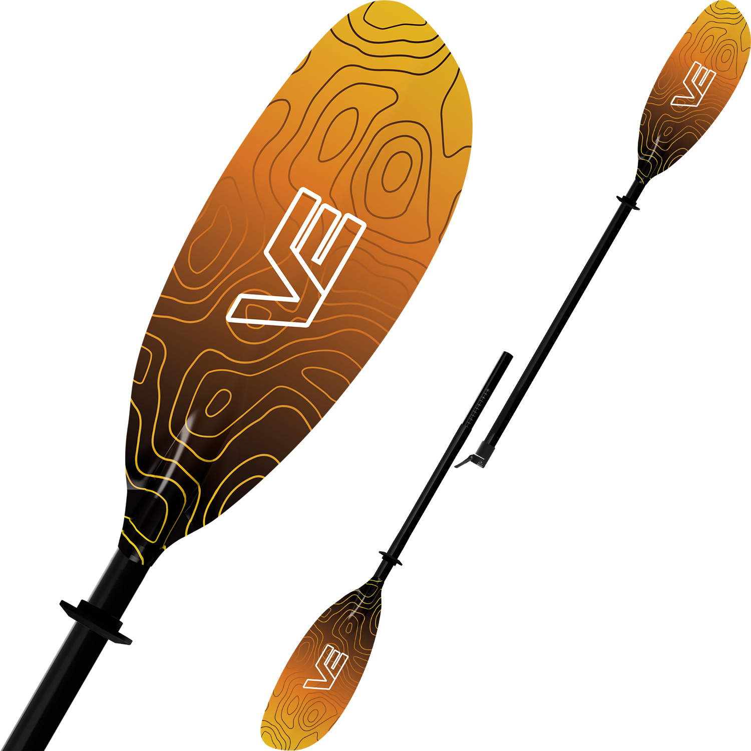 The VE Glass Skera with Glass Shaft in the Sunrise colour