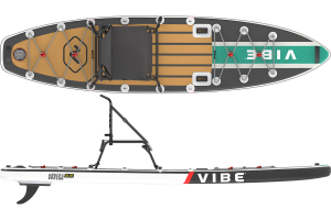 The Vibe Cubera 125 Lite Inflatable SUP Board with Seat