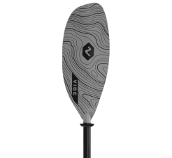 Grey vibe fihsing paddle with adjustable shaft