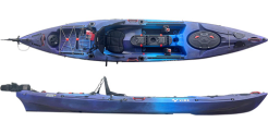 Vibe Hydra 130 sit on top fishing kayaks