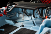 The Hero Seat 2.0 on the Vibe Makana 100 X-Drive fishing kayak