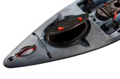 The Vibe Sea Ghost 130 with large oval storage hatch