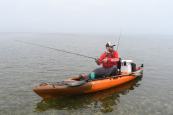 The Vibe Sea Ghost 130 is s versatile fishing kayak