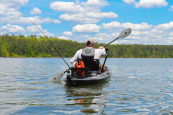 The Vibe Sea Ghost 130 is ideal for calm water paddling