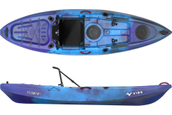 The Vibe Kayaks Yellowfin 100 in the Galaxy colour