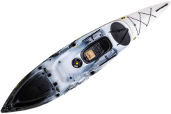 The Viking Kayaks Profish 400 Fishing Kayak shown in the Storm colour