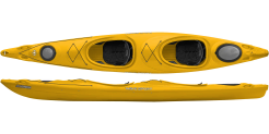 Cyber Yellow wavesport horizon two person kayak
