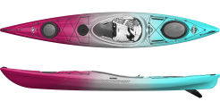 The Wave Sport Hydra 125 kayak shown in the Twilight colour option