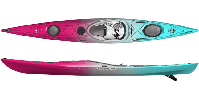 Twilight colour wavesport hydra kayak