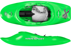 Project X freestyle playboat in Sublime