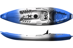 Black Ice Wavesport Scooter WhiteOut