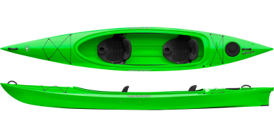 Vista Tandem Open Cockpit Touring Kayak from Wave Sport