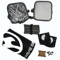 Wave Sport WhiteOut Hip Pad Kit with adjustment shims and retrofit velcro