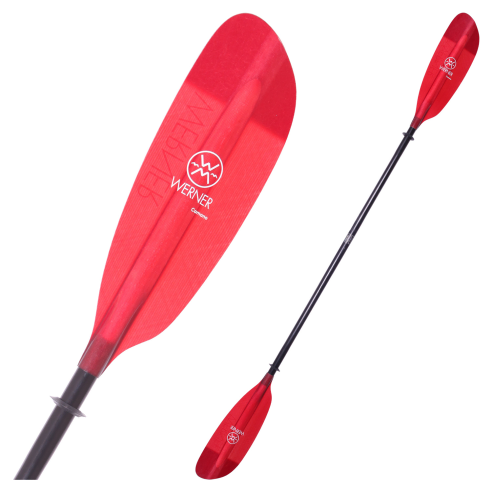 Werner Camano low angle sea kayak paddle