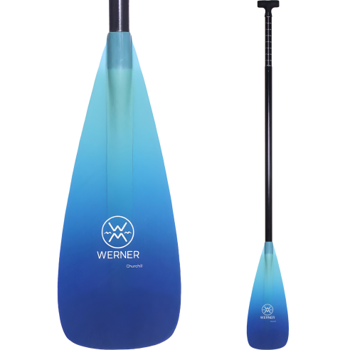 canoe paddle with length adjustment