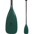 Green and black canoe paddle from Werner